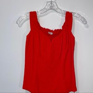 REFORMATION sweetheart neck tank